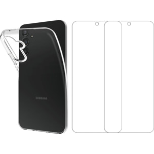 Pack ESSENTIELB Samsung A54 5G + verre trempé X2