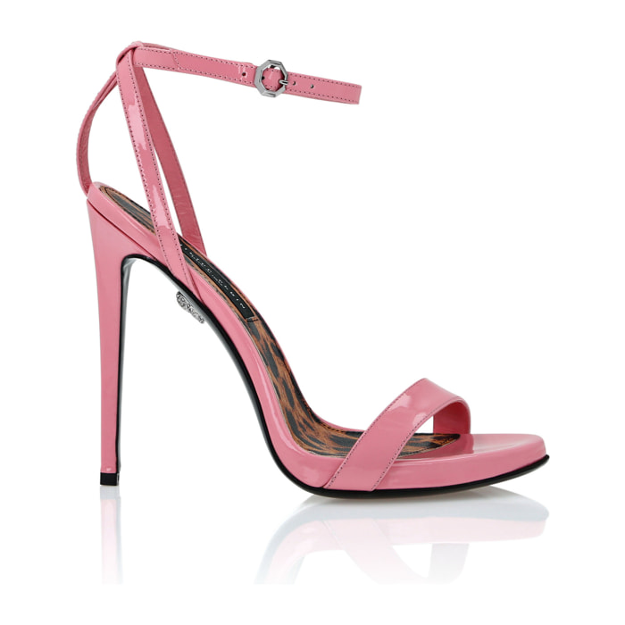 PHILIPP PLEIN Sandals High Heels LEOPARD