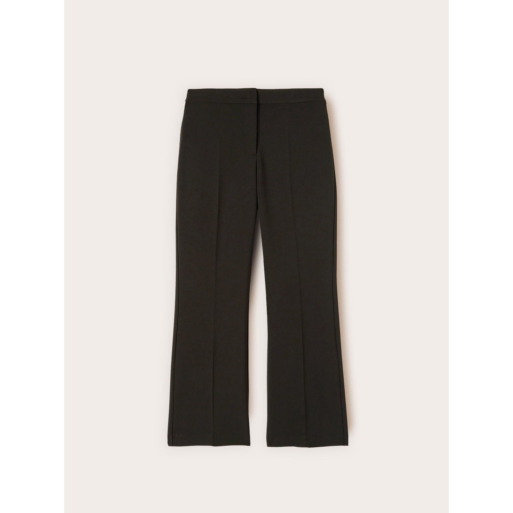 Motivi - Pantaloni regular in cady crêpe - Nero