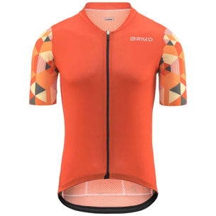 Briko - Maglie gioco, Uomo, Arancione - Jerseyko Abstract