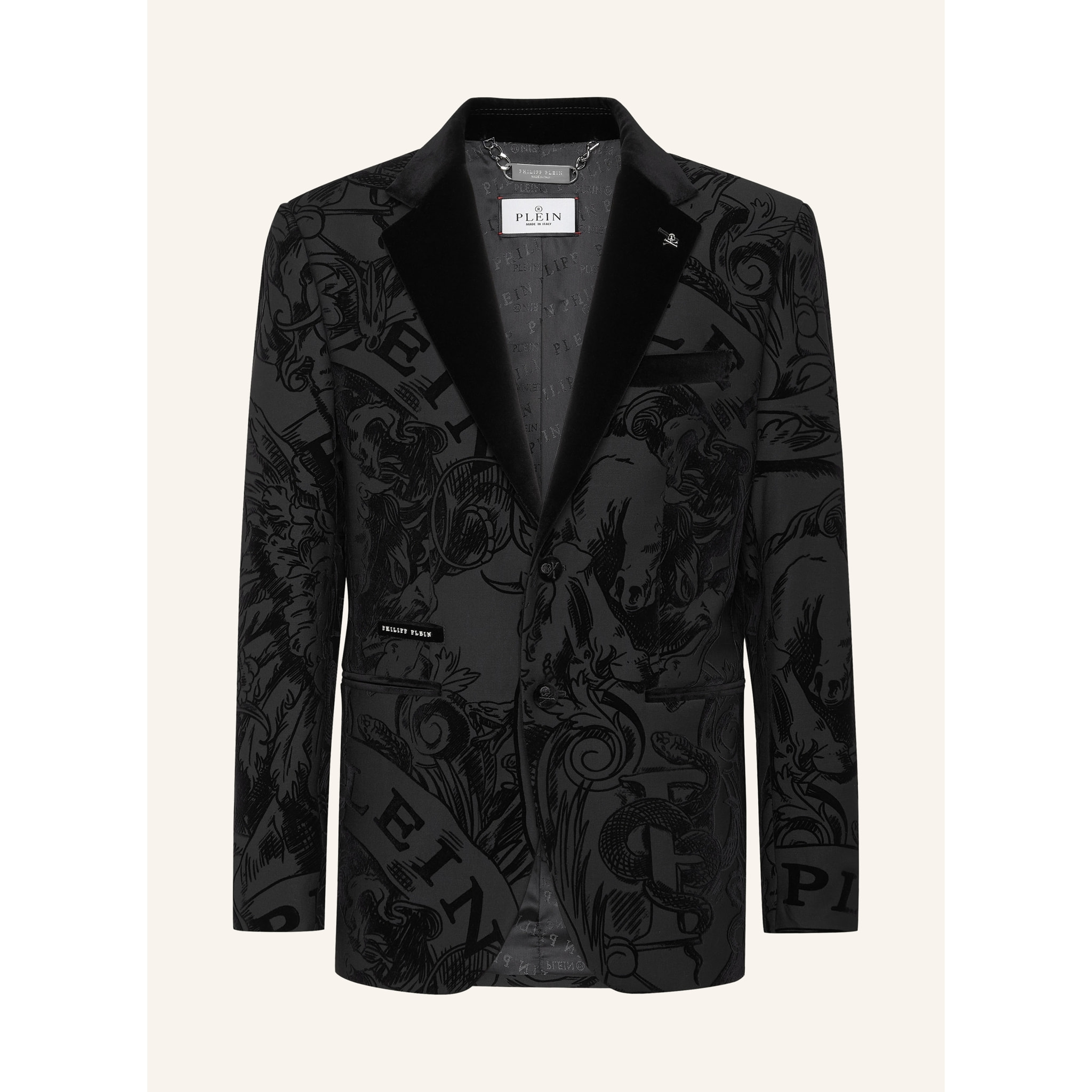 PHILIPP PLEIN Blazer de un botón Slim Fit