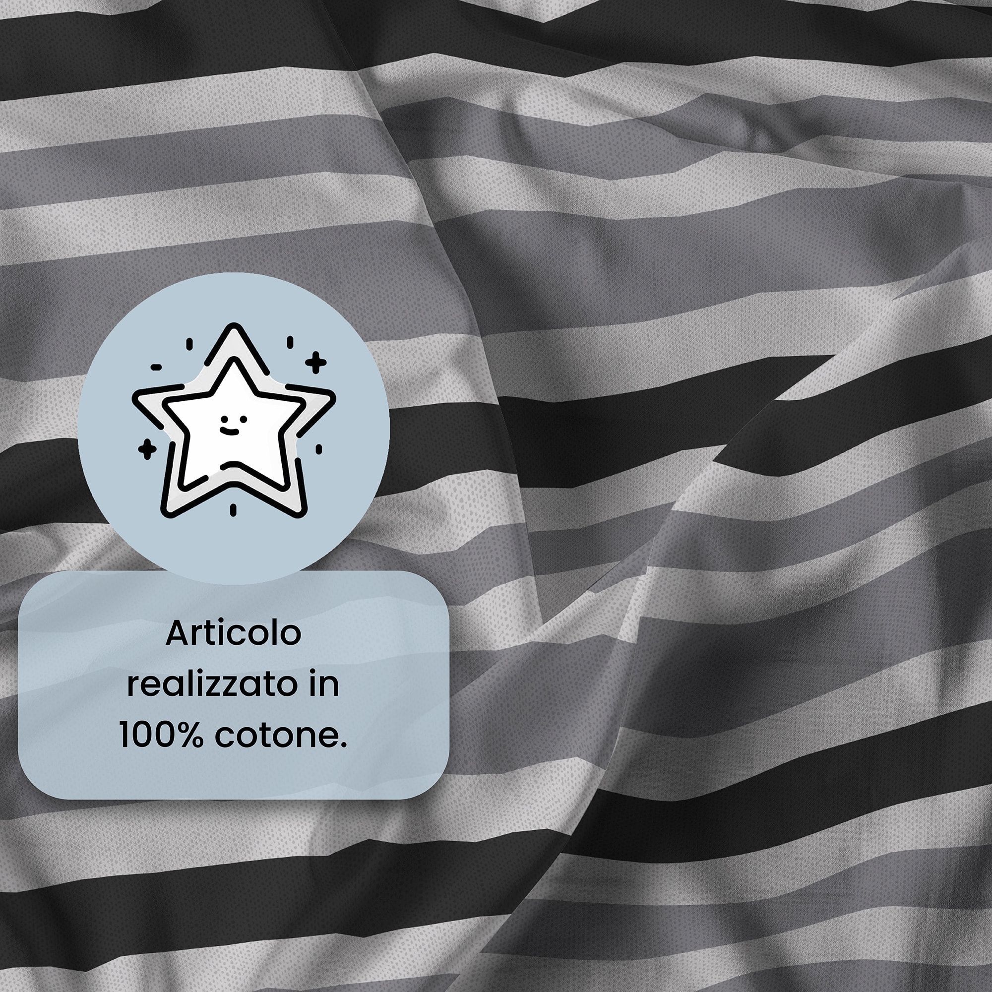 COMPLETO LETTO IDA 100% Cotone
