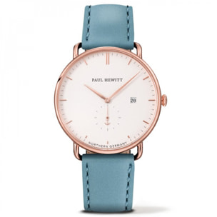 Reloj Paul Hewitt PH-TGA-R-W-23S Hombre Analogico Cuarzo con Correa de Piel