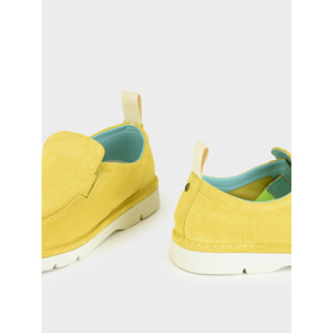 SLIP ON HOMBRE P19 DE ANTE AMARILLO