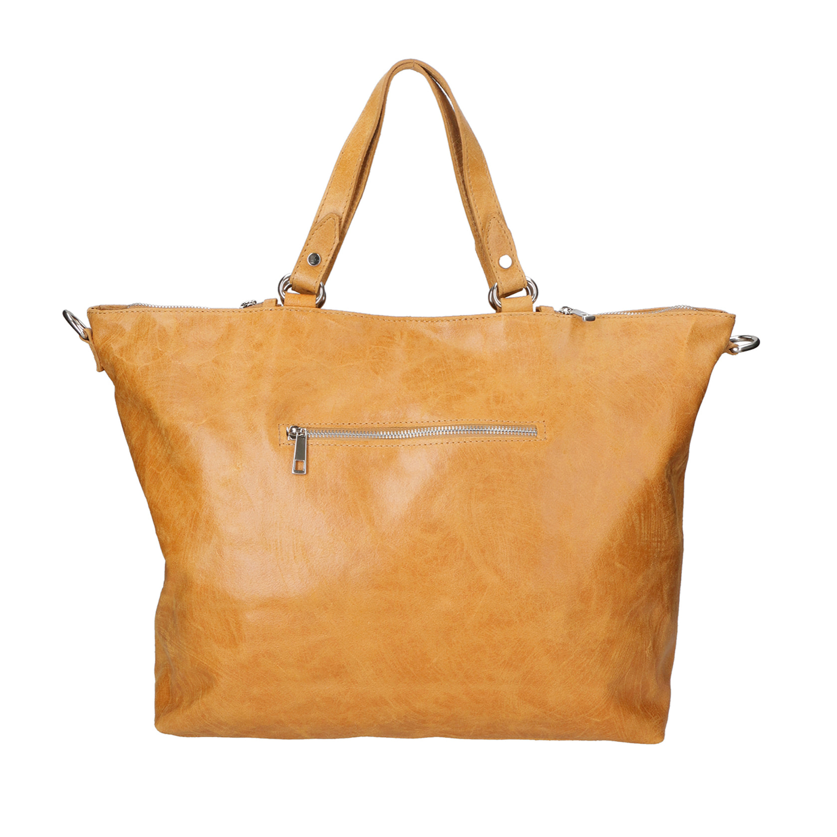 Borsa a spalla da Donna Elisamaria in Vera Pelle Made in Italy 34x49x12 cm