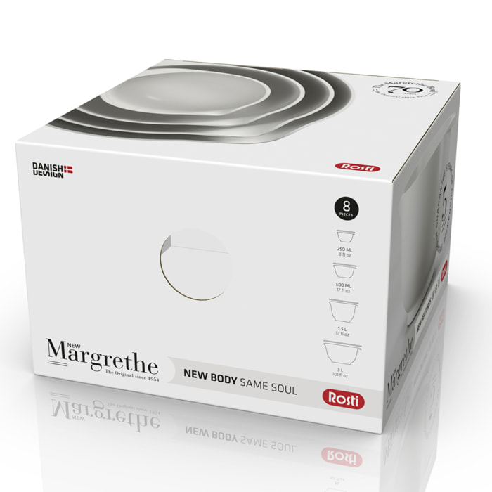 Set de bols 8 pces NEW Margrethe