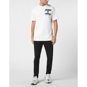 PHILIPP PLEIN T-Shirt Round Neck RACING