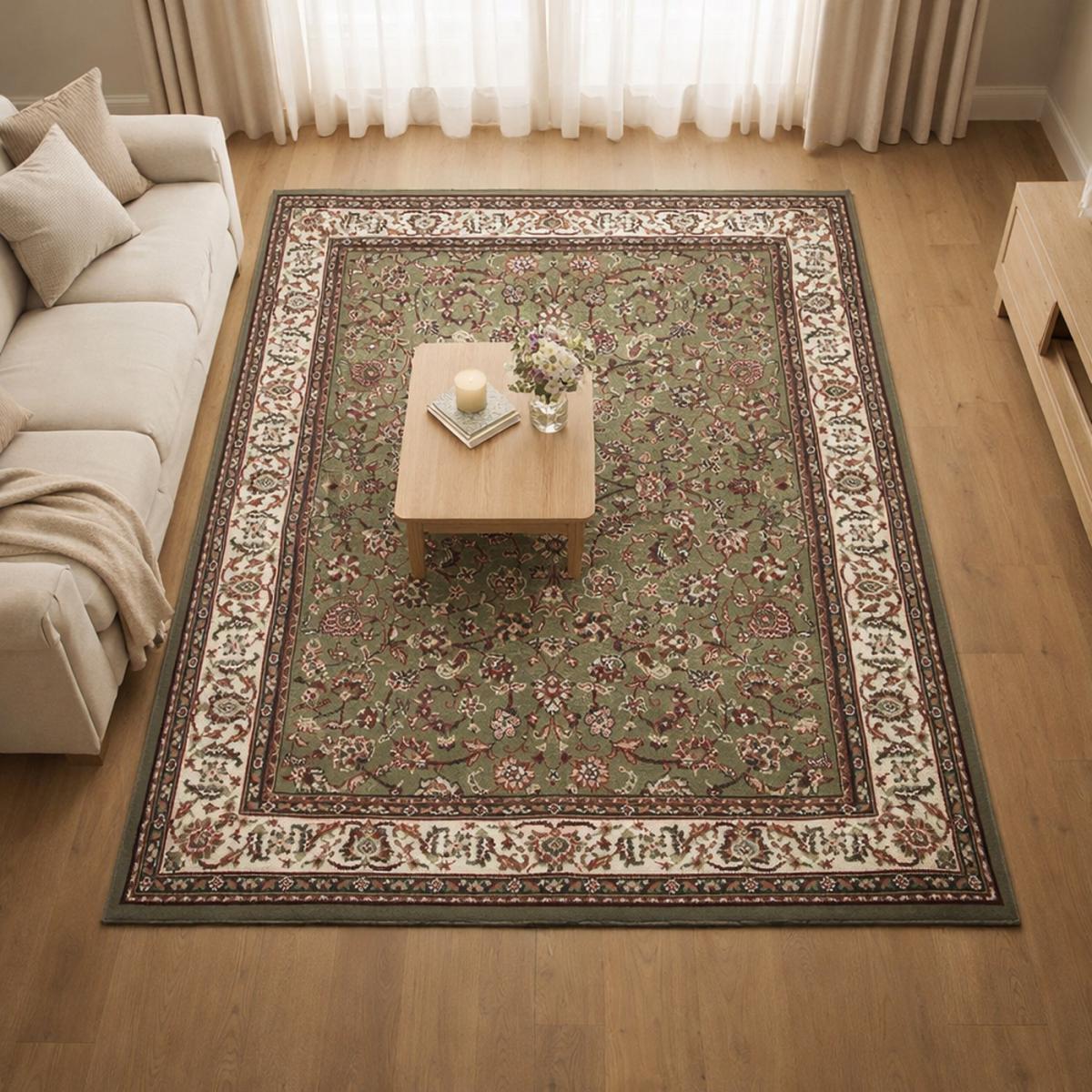 Tapis oriental tissé motif ancestral SILO