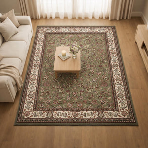 Tapis oriental tissé motif ancestral SILO