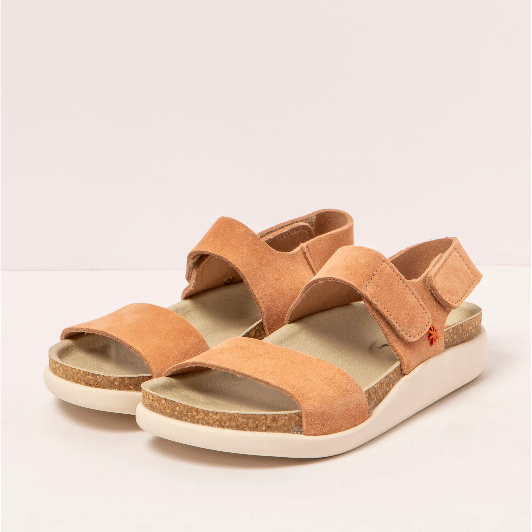 Sandalias 1386S SILK SUEDE PEACH/ BIARRITZ color Peach