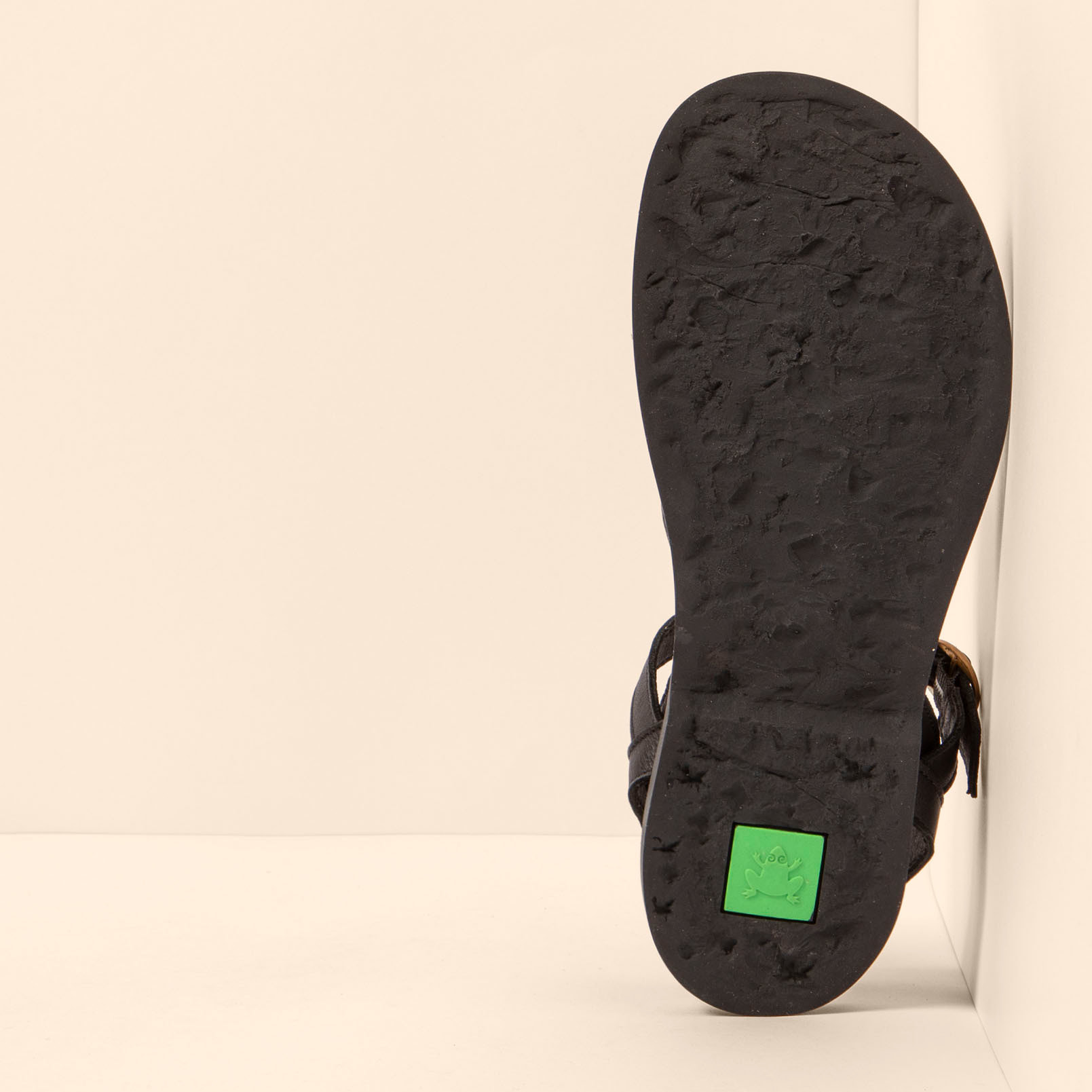 Sandalias N5874 SOFT NAPPA BLACK/ ARENISCA color Black