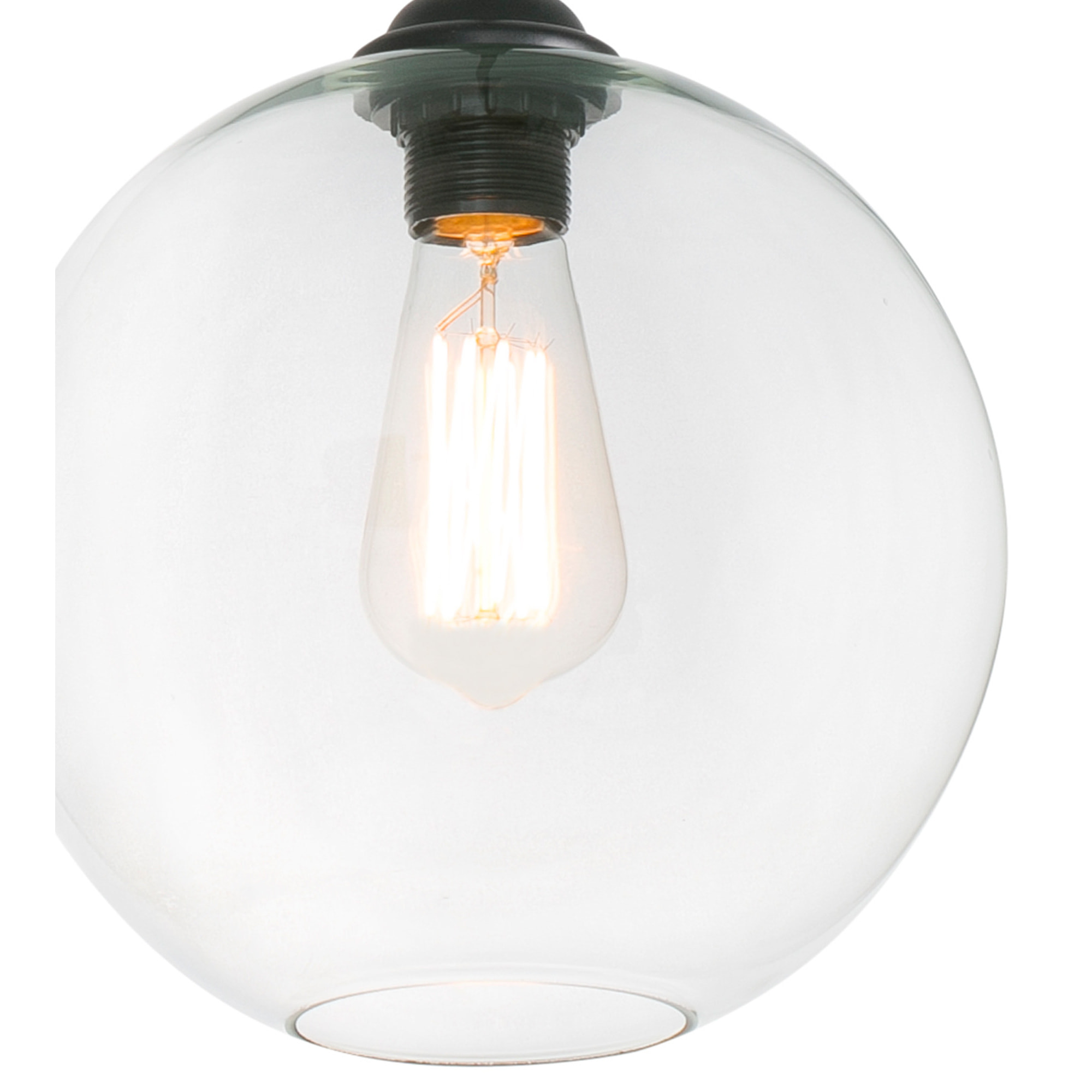 CLARA Lampe suspension transparent