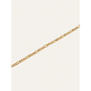 Collana Fiore Acciao Placcato Oro