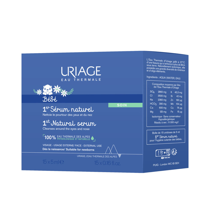 Bébé - 1er Sérum Naturel 15 x 5 ml