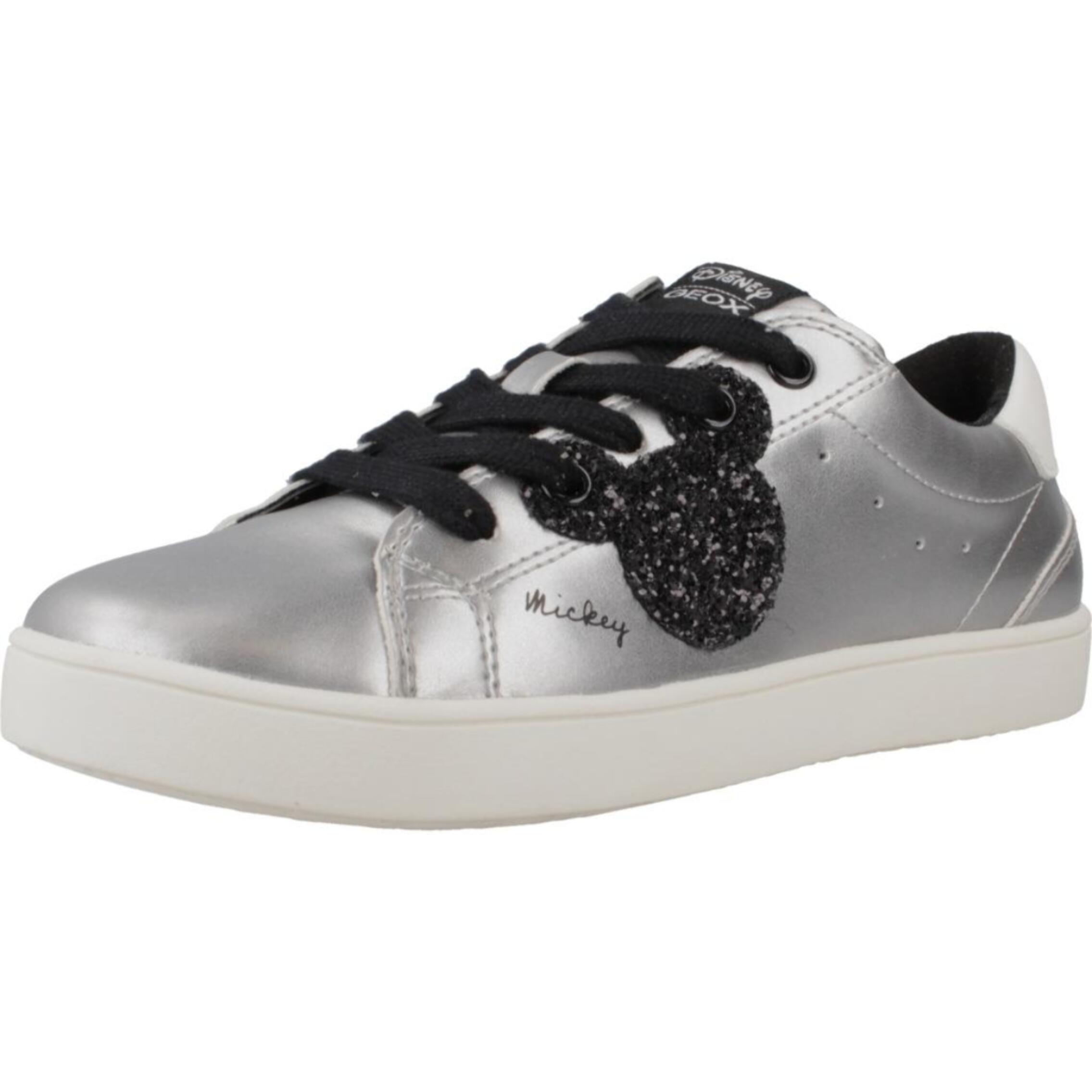 Zapatillas Niña de la marca GEOX  modelo J KATHE GIRL PLATA