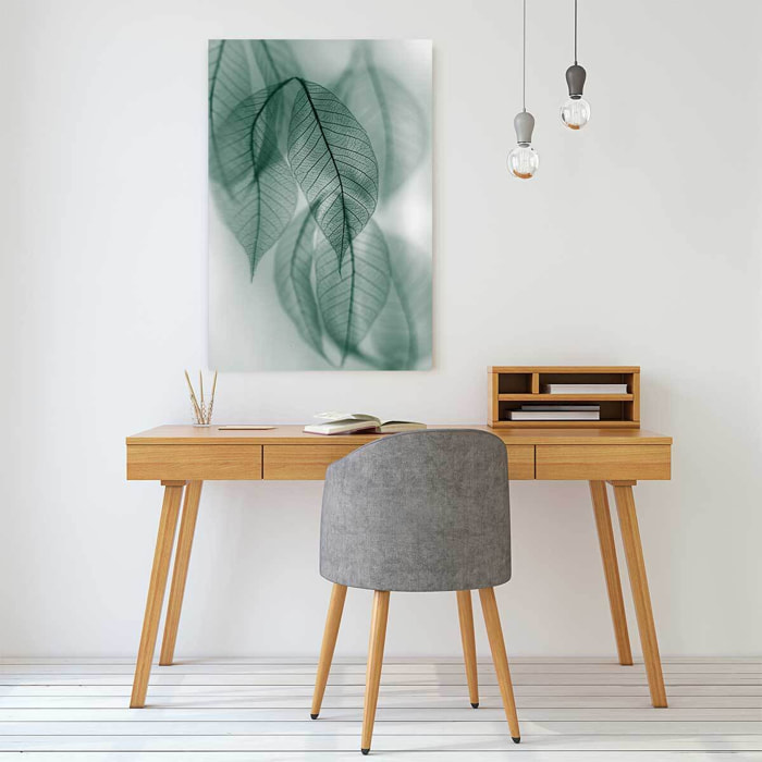 Tableau feuille leaf  Toile imprimée