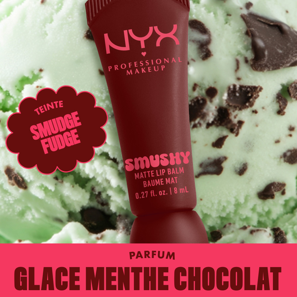 NYX Professional Makeup Smushy baume à lèvres teinté Smudge Fudge