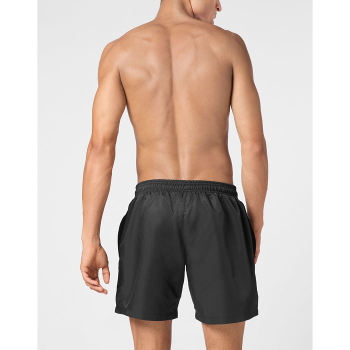 PHILIPP PLEIN Swim Trunks SKULL&BONES