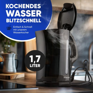 Bouilloire 1,7L 2200W Noir Bomann WK6079CB-Noir