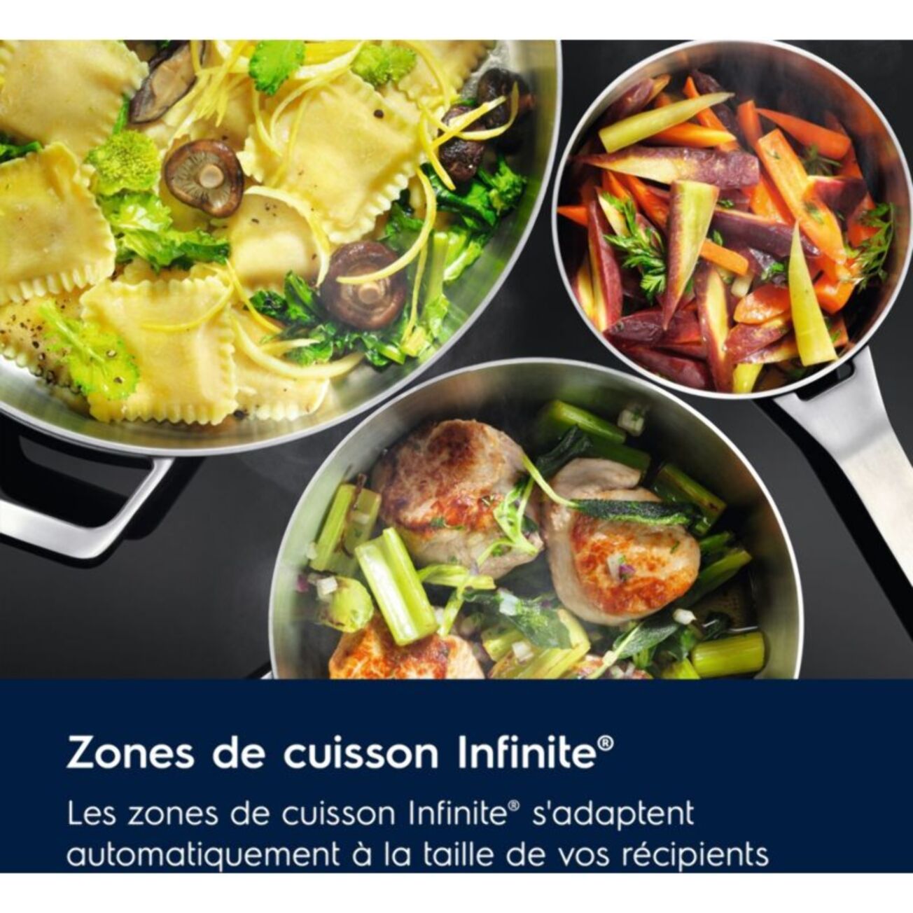 Plaque induction ELECTROLUX EIV95550 Flex90 H2H