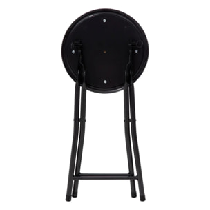 Tabourets pliants gris