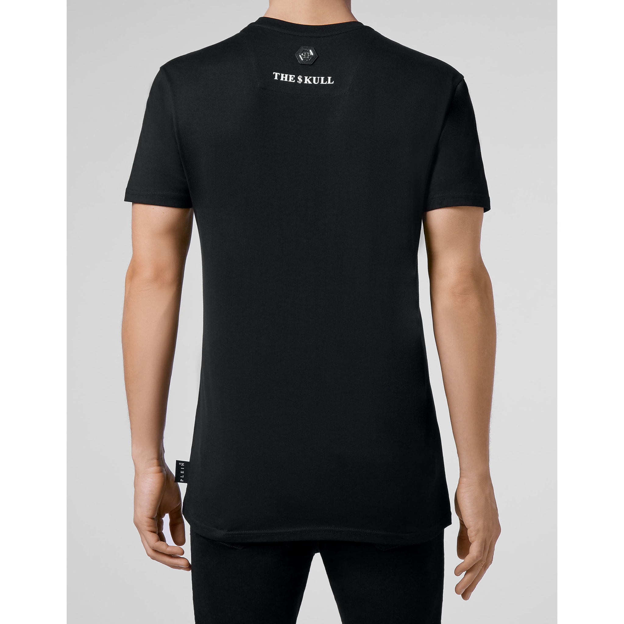 PHILIPP PLEIN Camiseta de cuello redondo y manga corta SKULL