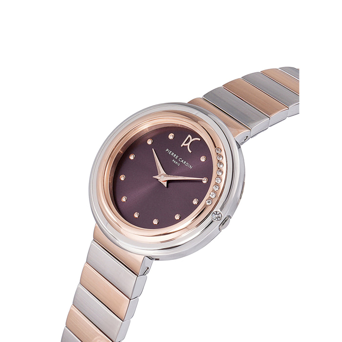 Reloj Pierre Cardin CF.1010.MU.1 Mujer Analogico Cuarzo con Correa de Acero inoxidable