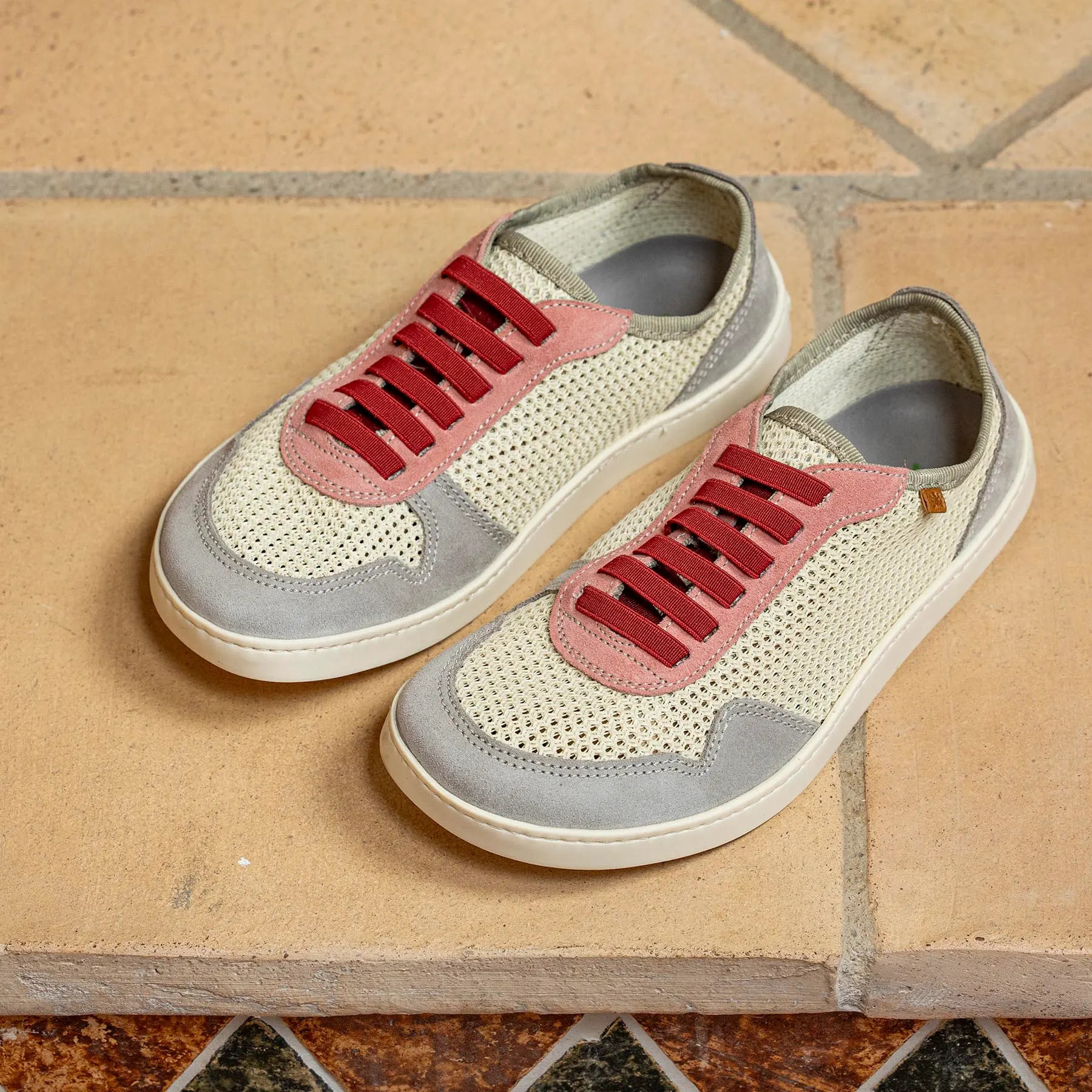 Zapatos N5914 MULTI MATERIAL MULTI CREAM/ ORIGEN color Multi cream