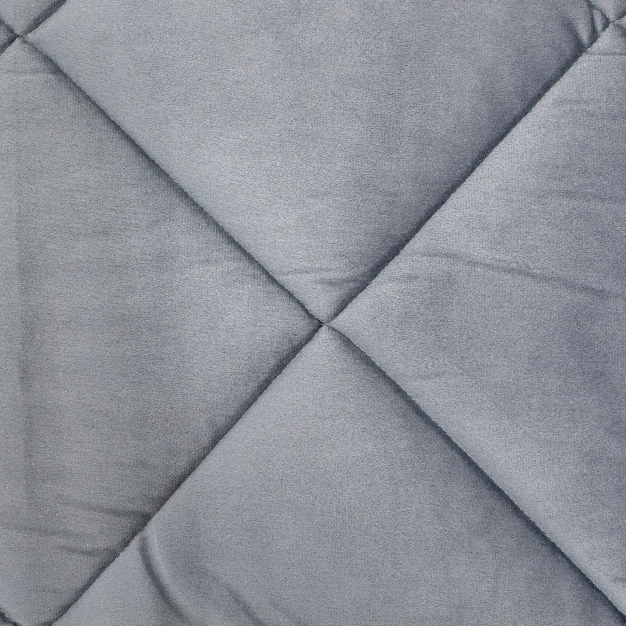 TRAPUNTA INVERNALE MATRIMONIALE IN VELLUTO GRIGIO PRODOTTO ITALIANO