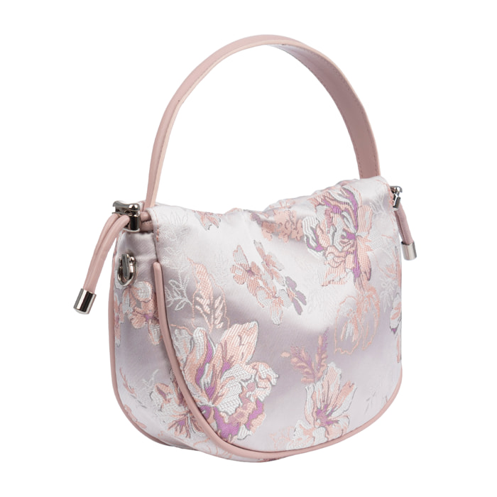 Bradano Bolso de mano Mujer. Fabricado en tela y piel sintética PU.