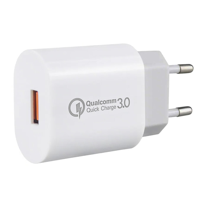 Caricabatterie USB QC3.0 da 18 W