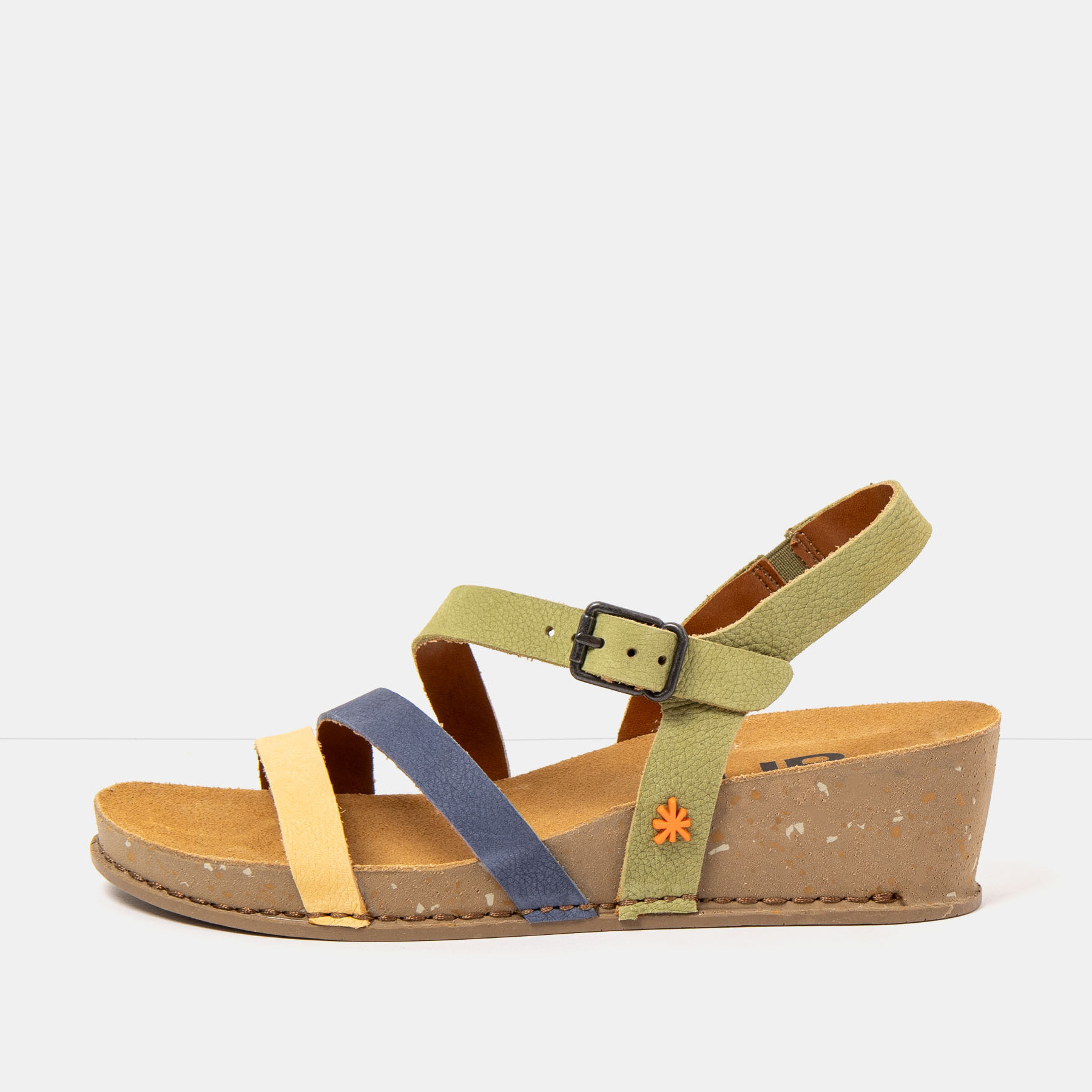 Sandalias 1930 MULTI LIKEN-OCEAN/ I LIVE color Liken-ocean