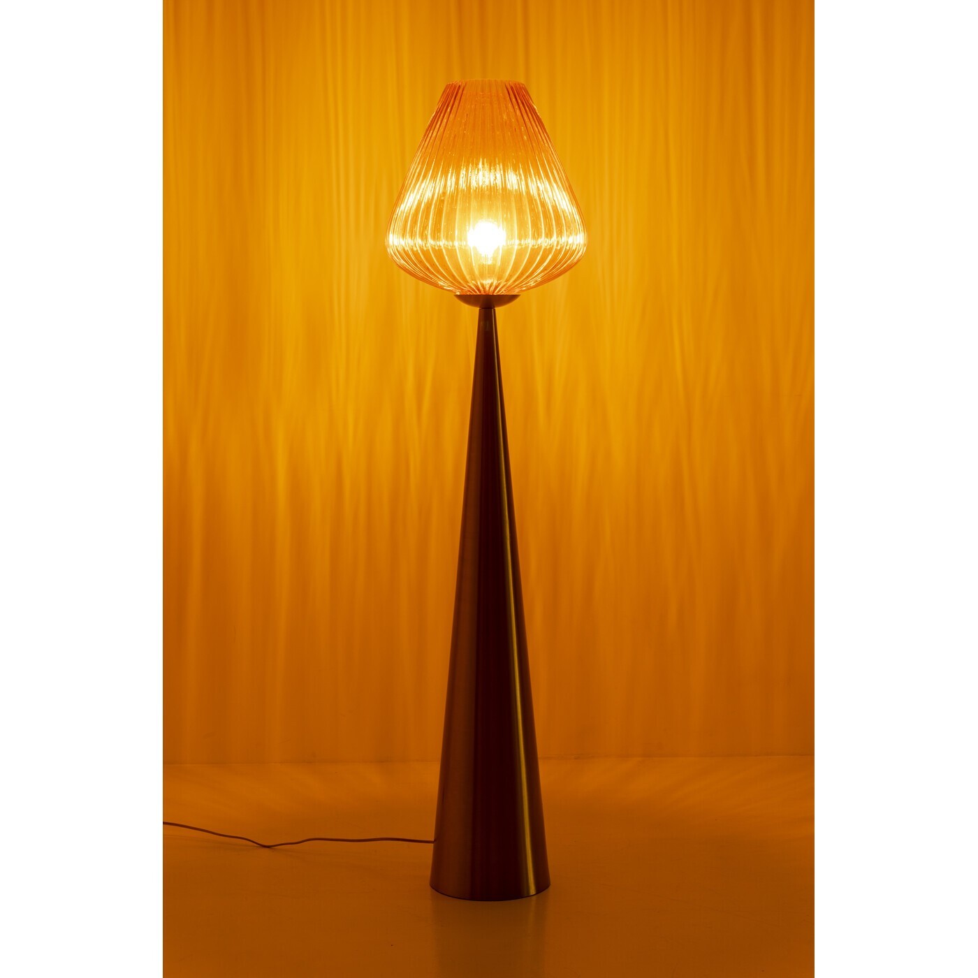 Lampadaire Genie 150cm orange Kare Design