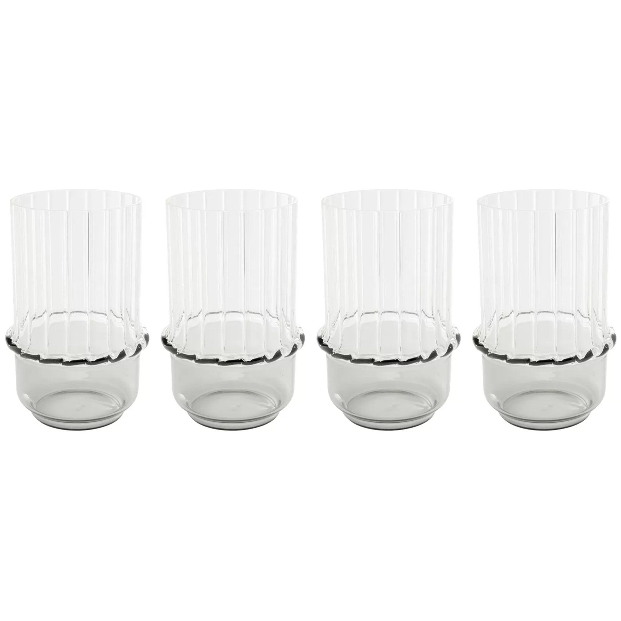 Verres hauts Noelle set de 4 Kare Design