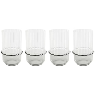 Verres hauts Noelle set de 4 Kare Design
