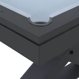 Table multi-jeux, ping-pong et billard en bois noir ARIZONA