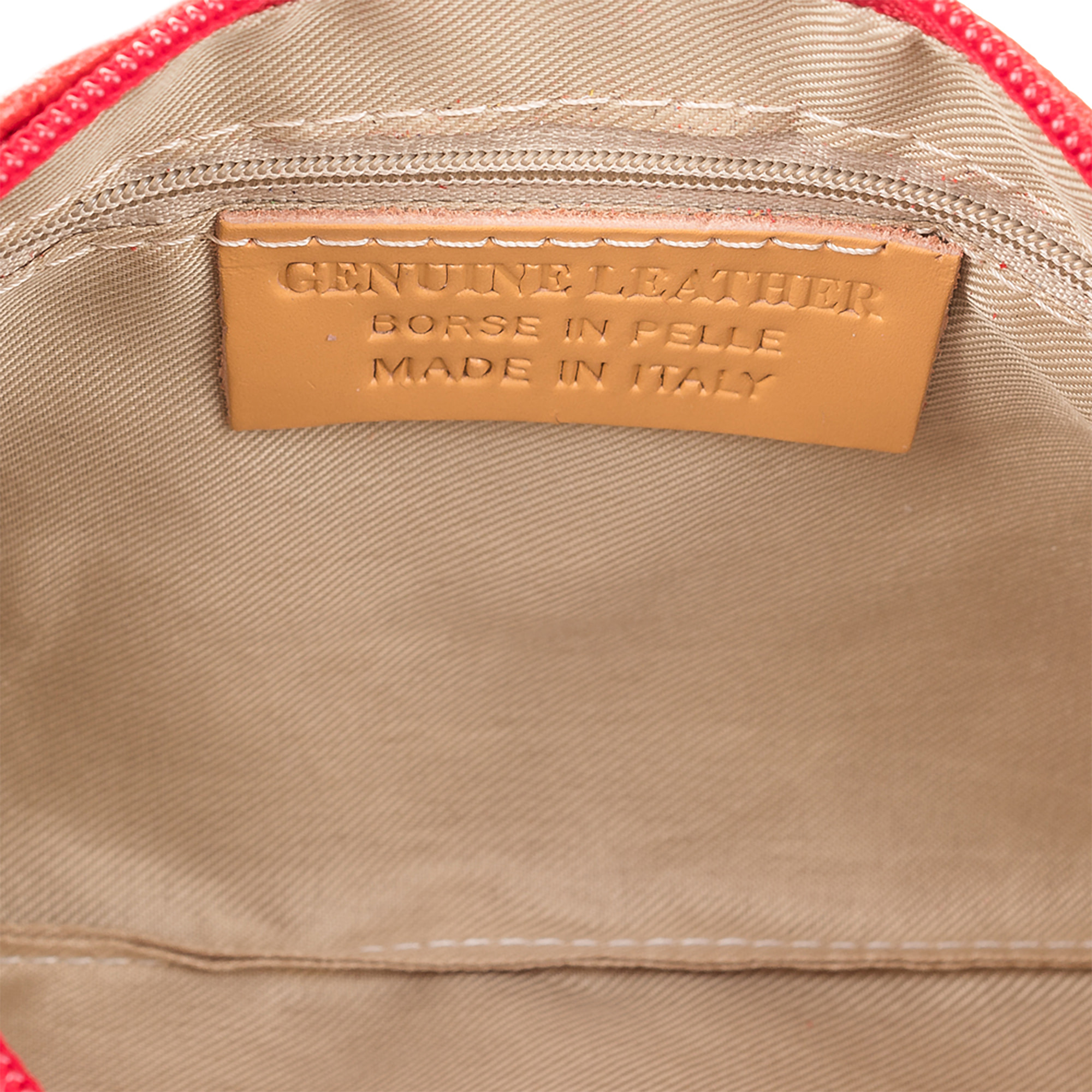 Deanna Borsa a mano Donna.Pelle autentica Camoscio Inciso Serpente