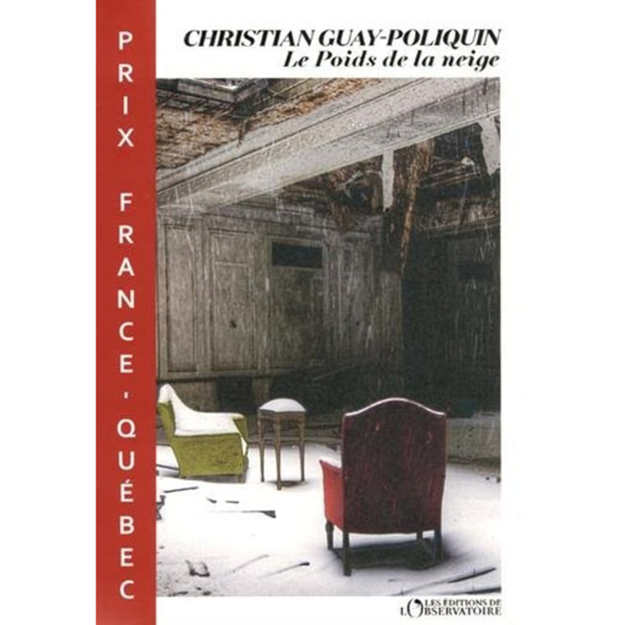 Guay-Poliquin, Christian | Le poids de la neige | Livre d'occasion
