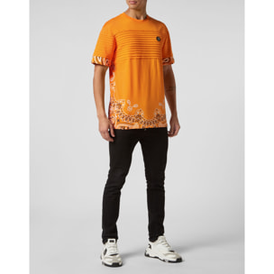 PHILIPP PLEIN T-Shirt Round Neck PAISLEY