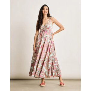 Vestido Largo Turquesa - Aerea