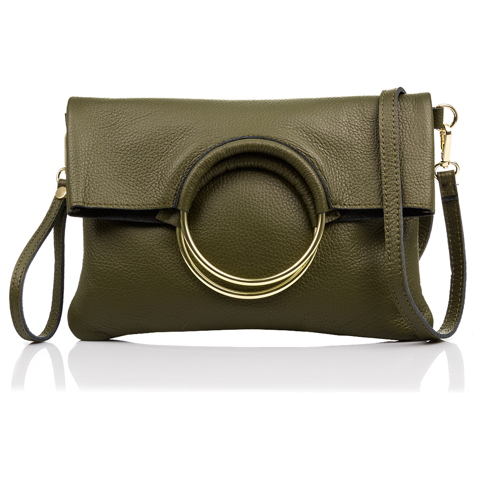 Corinna Borsa a tracolla Donna. Pelle autentica Dollaro