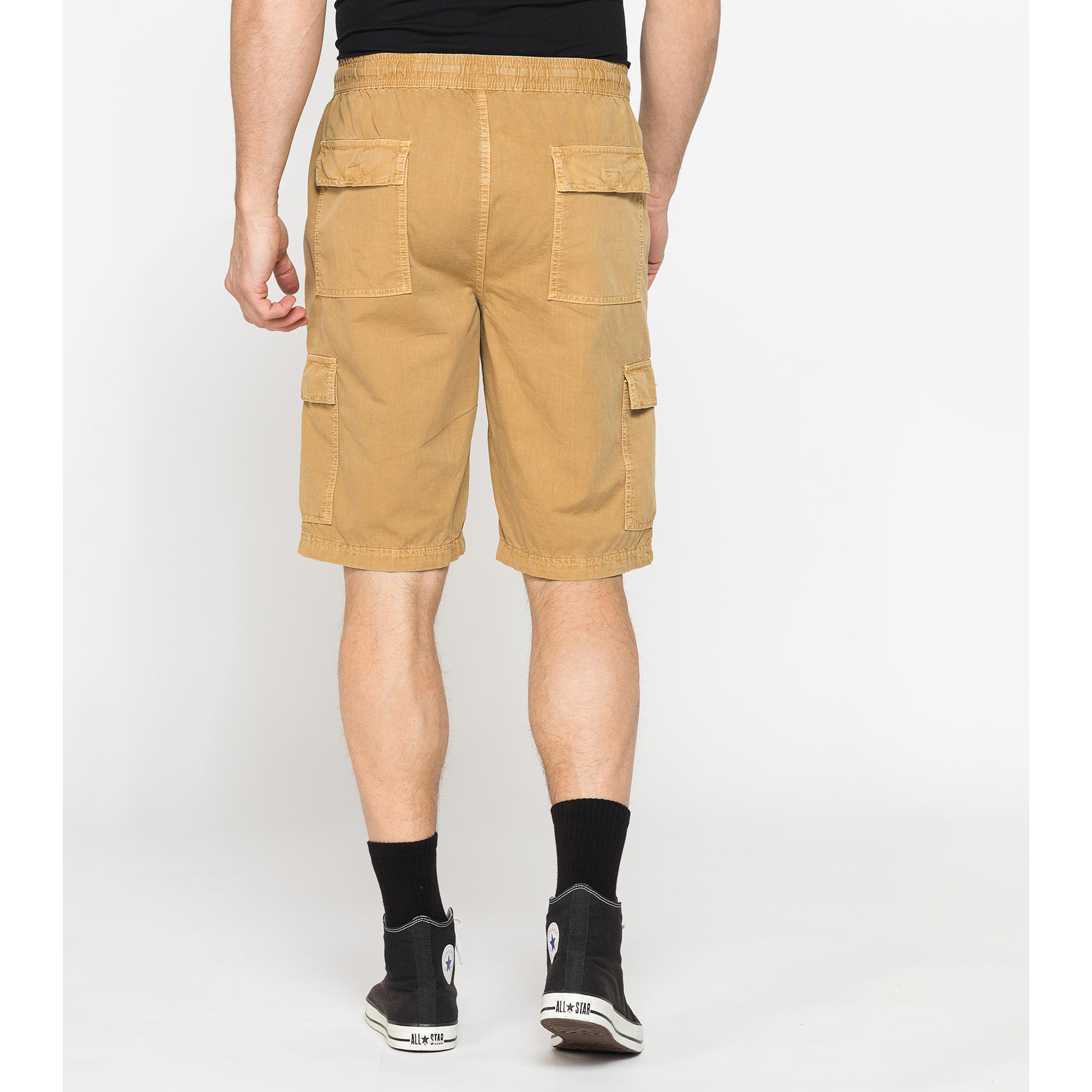 BERMUDA CON TASCONI IN GABARDINA LEGGERA 7 oz.