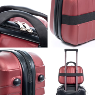 Neceser rígido ultraligero de ABS. Adaptable a trolley.