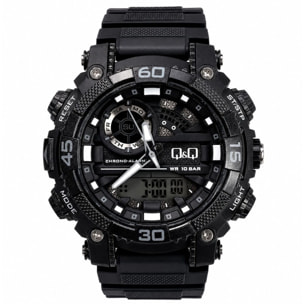Reloj Q&q GW87J001Y Hombre Analogico/digital Cuarzo con Correa de Resina