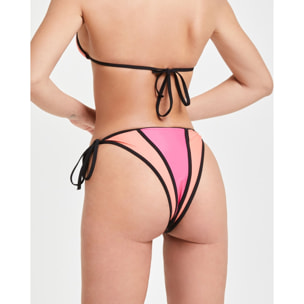 Pompea x Silvian Heach slip con lacci laterali