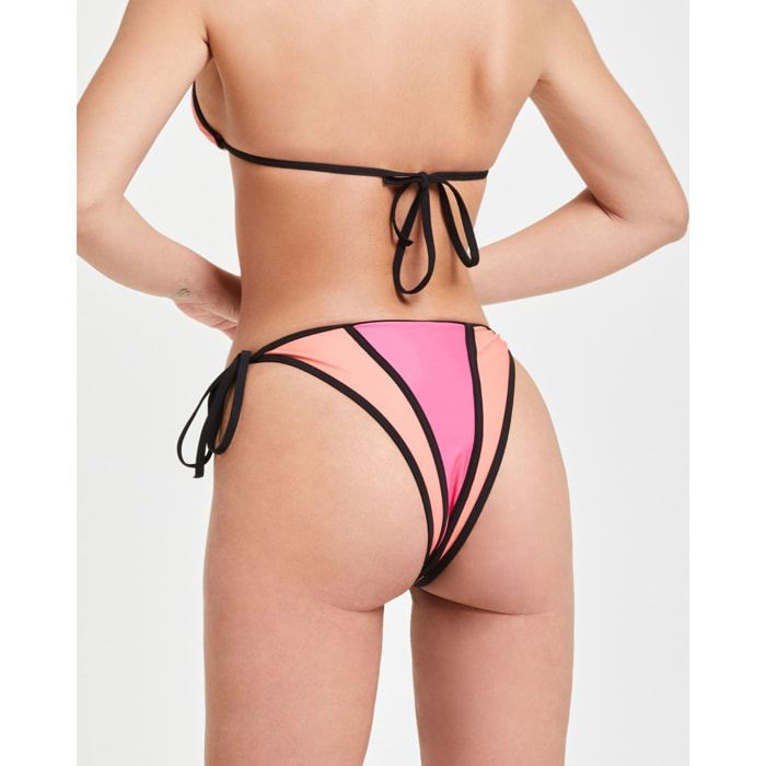 Pompea x Silvian Heach slip con lacci laterali