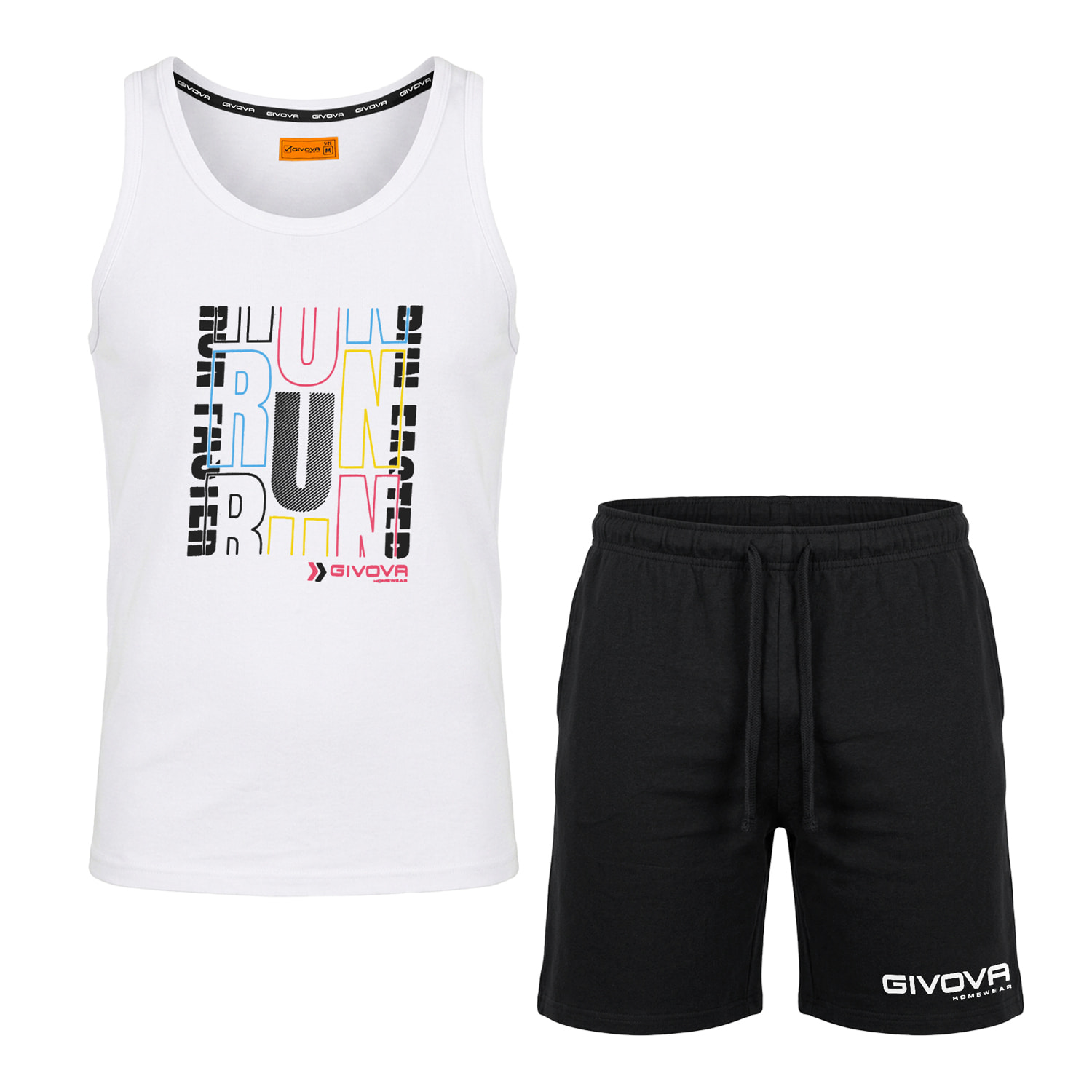 Completo Homewear Uomo Corto GIVOVA Cotone