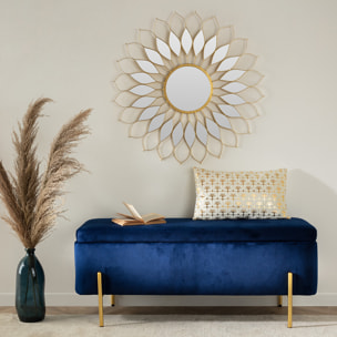 Set de 3 fleurs séchées "Pampa brune" H110 cm