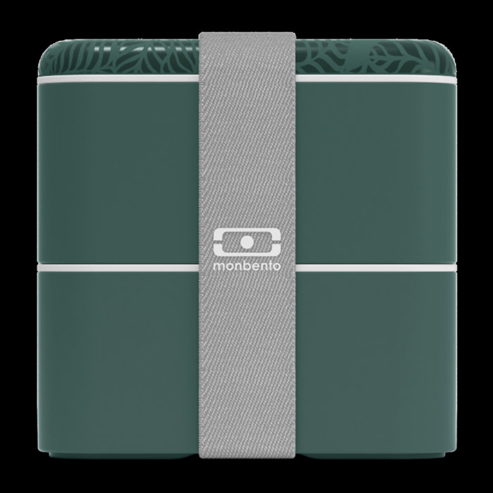 Lunch box 2 compartiments Square 1,7L Made in France  Jungle