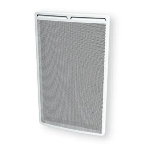 Radiateur Panneau rayonnant Vertical LCD Aluminium Blanc 1500W